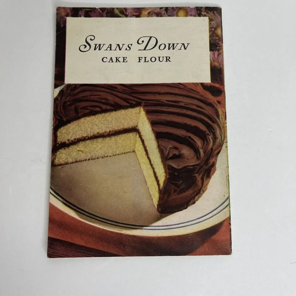 Swans Down Flour Bake Like A‎ Champion recipe booklet 1936